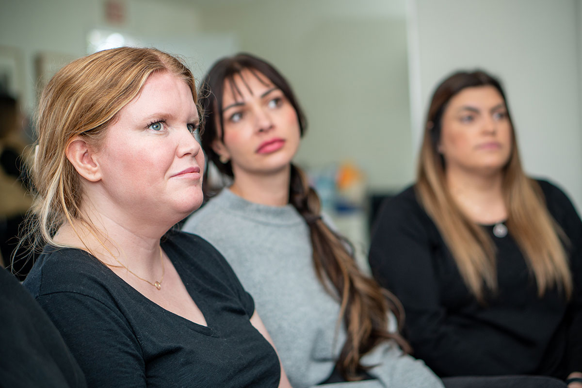 Group therapy at New Directions for Women